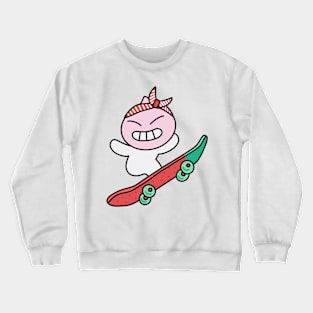 Skater Apeach Crewneck Sweatshirt